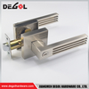 Bedroom And Bathroom Privacy Satin Nickel Pull Door Lock Lever Handle