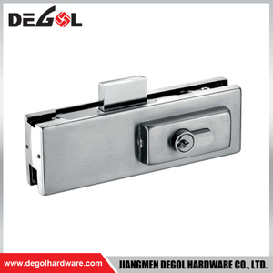 GD1001 Stainless steel glass door lock patch fitting bottom lock patch