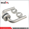 new design Stainless steel lever wooden door handle