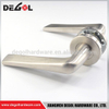 New design stainless steel tube lever black satin door handle levers passage