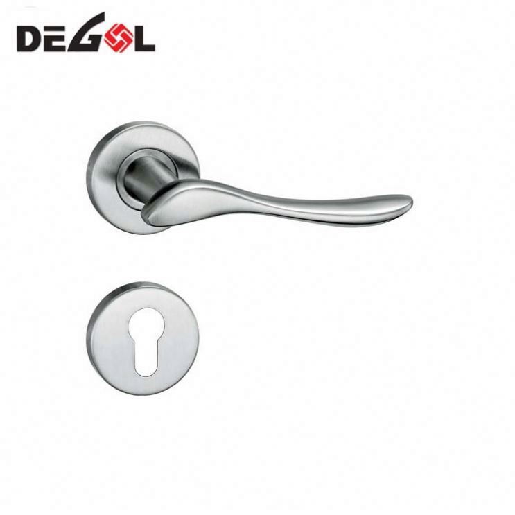 satin internal indoor Hotel apartment privacy room lever door handles
