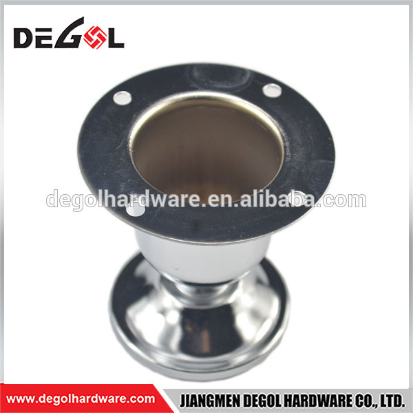 Pata de mueble de hierro y acero inoxidable pulido 