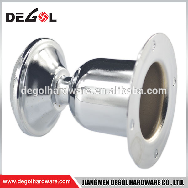 Pata de mueble de hierro y acero inoxidable pulido 