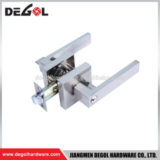 High security door handle locks solid square hotsale zinc alloy office door security lock