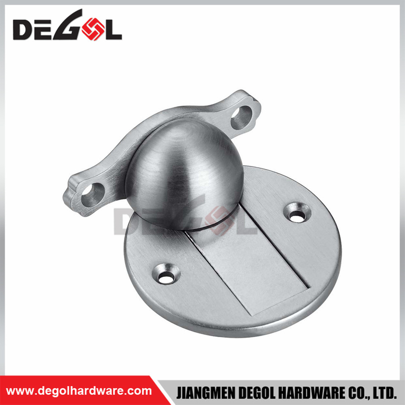 China cheap factory high quality 201/304 Stainless steel floor mounted door stopper