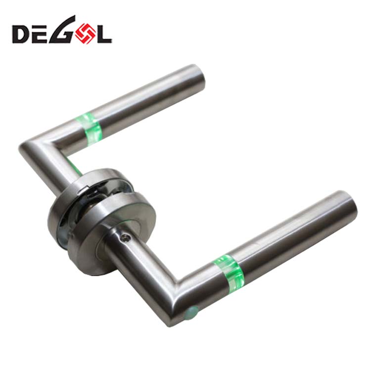 LH1013 Stainless Steel LED Light Door Lever Handle