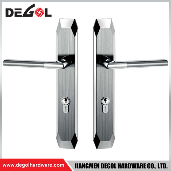 Stainless steel cover plate sus304 fancy type long plate door handle