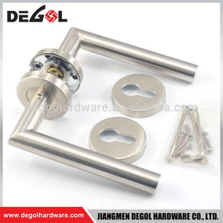 Wholesale contemporary double sided stainless steel tube pipe types of the doors handles