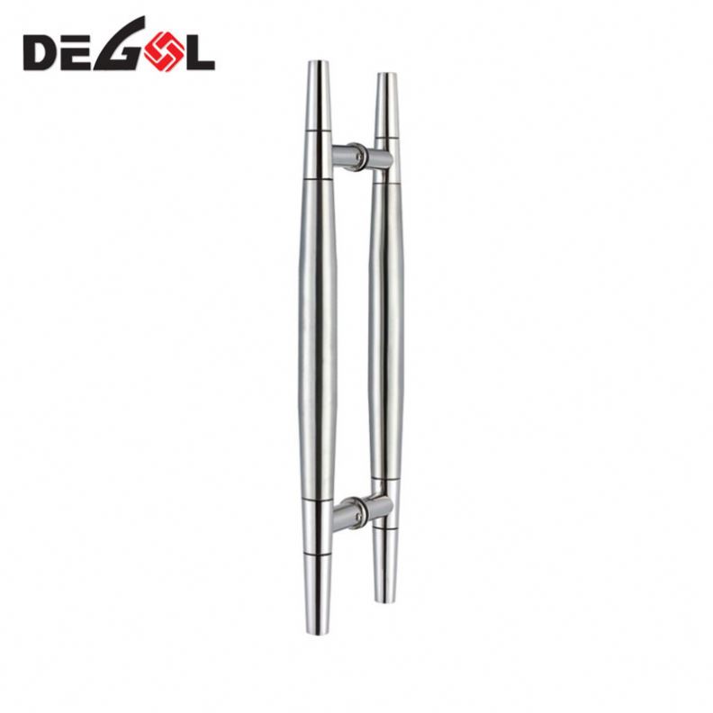 Top Quality Modern Design H Style Stainless Steel Tubular Glass Door Pull Handle