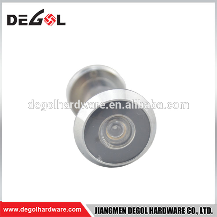 Lente de puerta de visor de lat&oacute;n de 180 grados con tapa