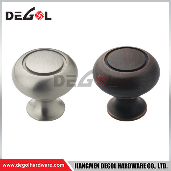 Popular crystal round wooden door knobs.