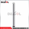 Round height adjustable chrome dining wrought iron table leg