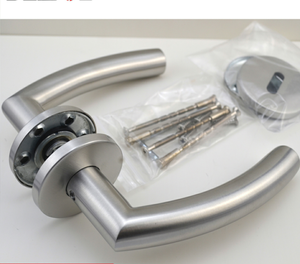 Hot sale contemporary heavy duty solid lever type interior door handle stainless steel