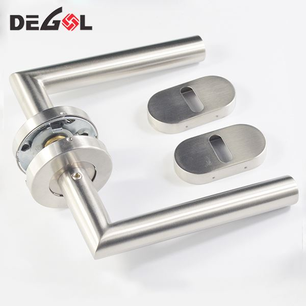 Top quality inside door handle on oval rose door handle manufacturer