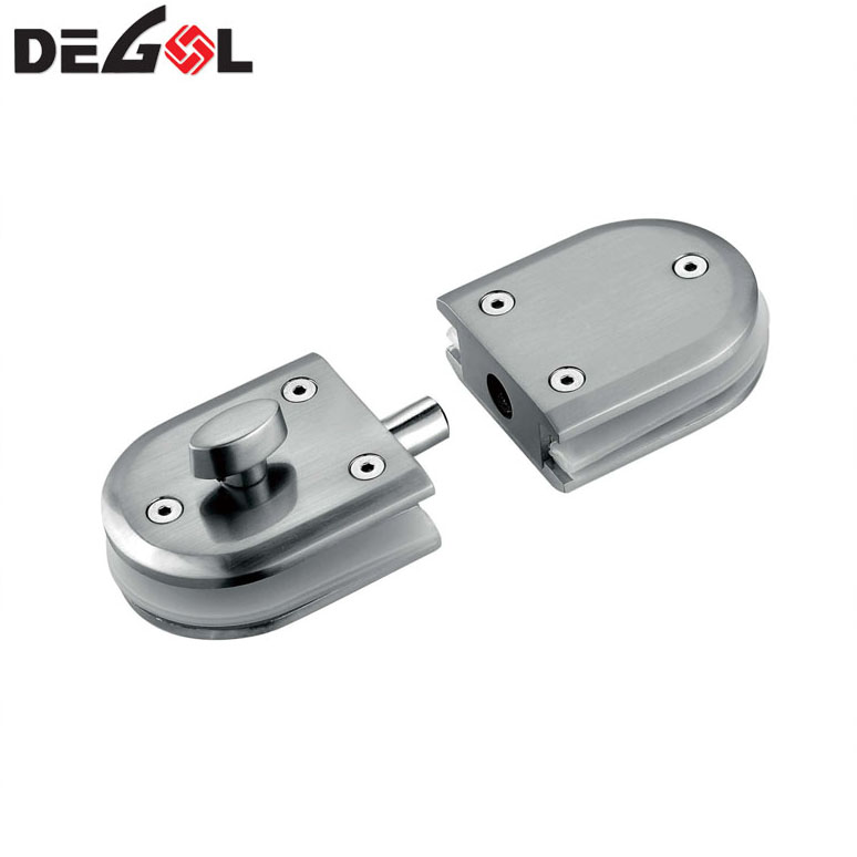 accesorios de cerradura de piso de puerta de vidrio accesorios 