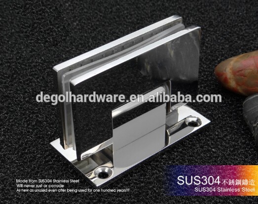 Bisagra pivotante para puerta de ducha de vidrio para ba&ntilde;o