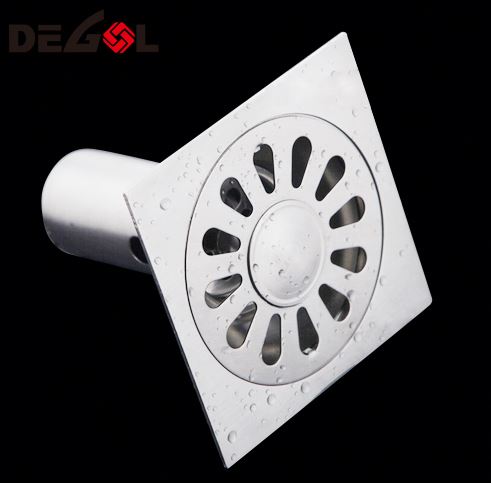 Hot Selling Push Down Pop Up Brass Floor Drain