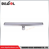 XG-T68 Wire Drawing 304 Stainless Steel Stealth 2.0 MM Thickness Floor Drain for Bathroom Kitchen