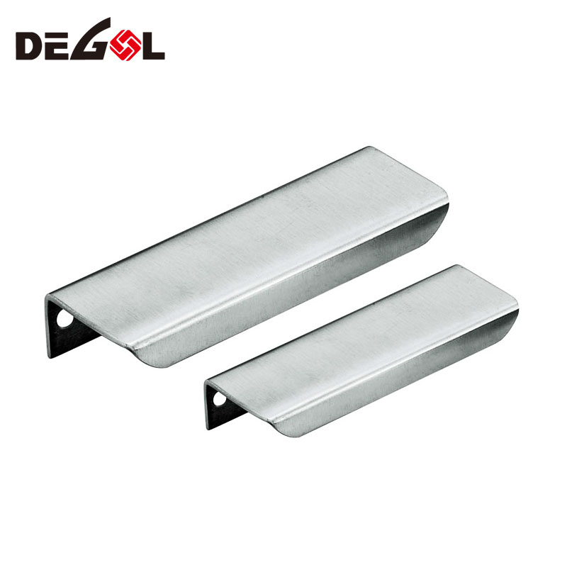 Tirador de armario de acero inoxidable para muebles 