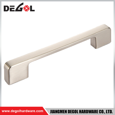 ALU34 Modern design iron cheap furniture handle polish chrome pull handle for kitchen