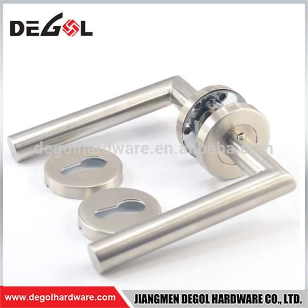 China supplier heavy duty solid lever stainless steel kitchen room door handles