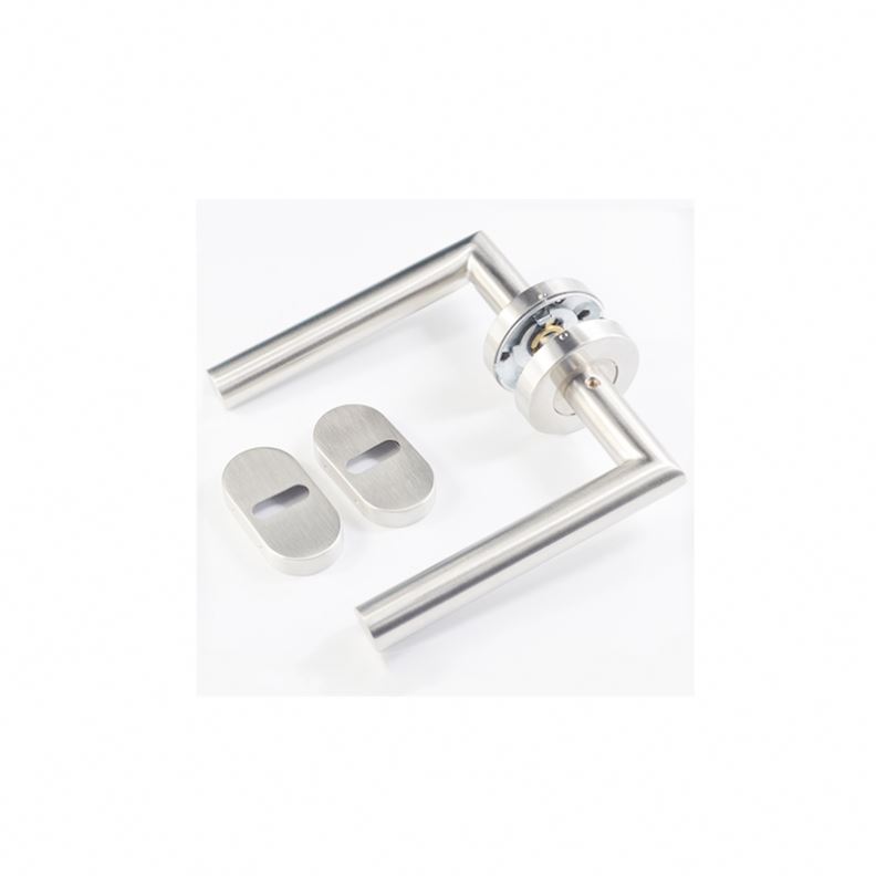 Top quality inside door handle on oval rose door handle manufacturer