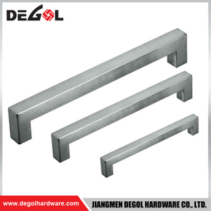 Straight bar cabinet handle pull handle