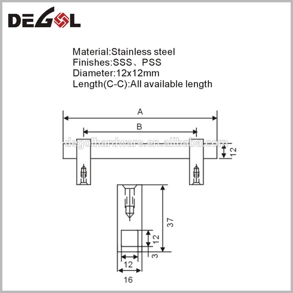 tirador de gabinete de n&iacute;quel satinado