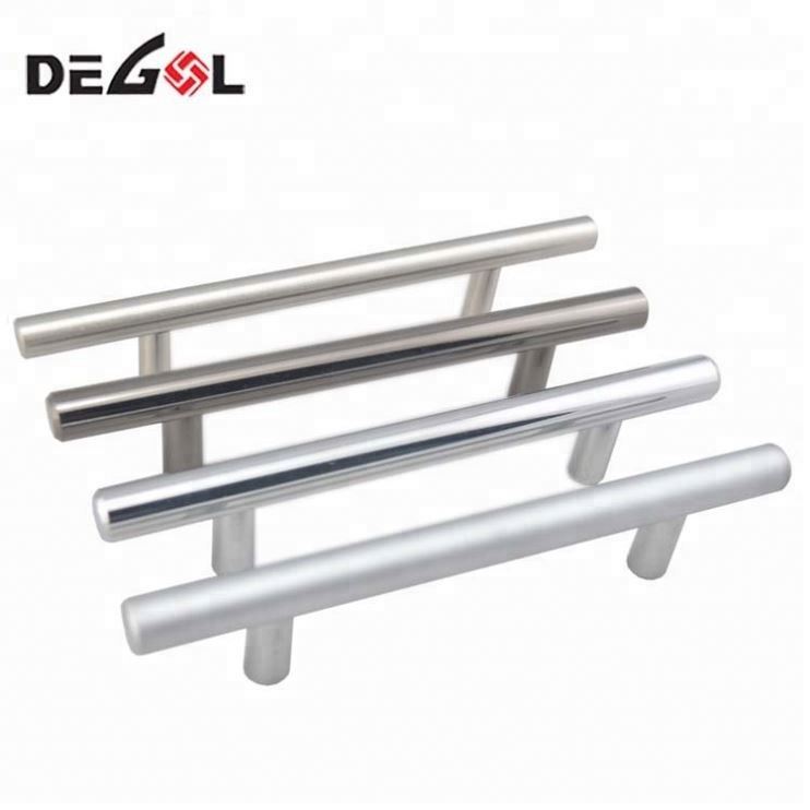 China wholesale fancy design T bar solid furniture cabinet iron drawer handles