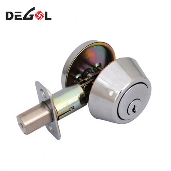 Factory Supplying Power On To Open Security Deadbolt Bolt Lock With Keys